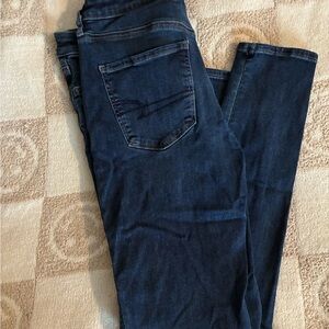 American Eagle Outfitters Dark Blue Jeggings